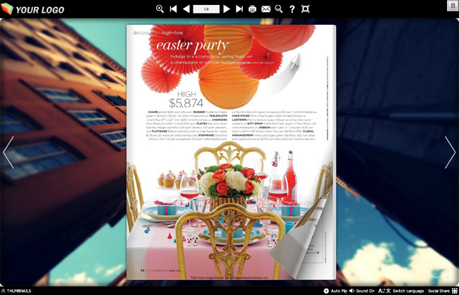 Construction Theme for eFlip Software screenshot